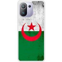 Xiaomi Mi 11 Drapeau algerie Verstevigd hoesje met sublimatie bedrukking