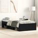 Maison Exclusive - Cadre de lit sans matelas en chêne noir 100x200 cm bois d'ingénierie