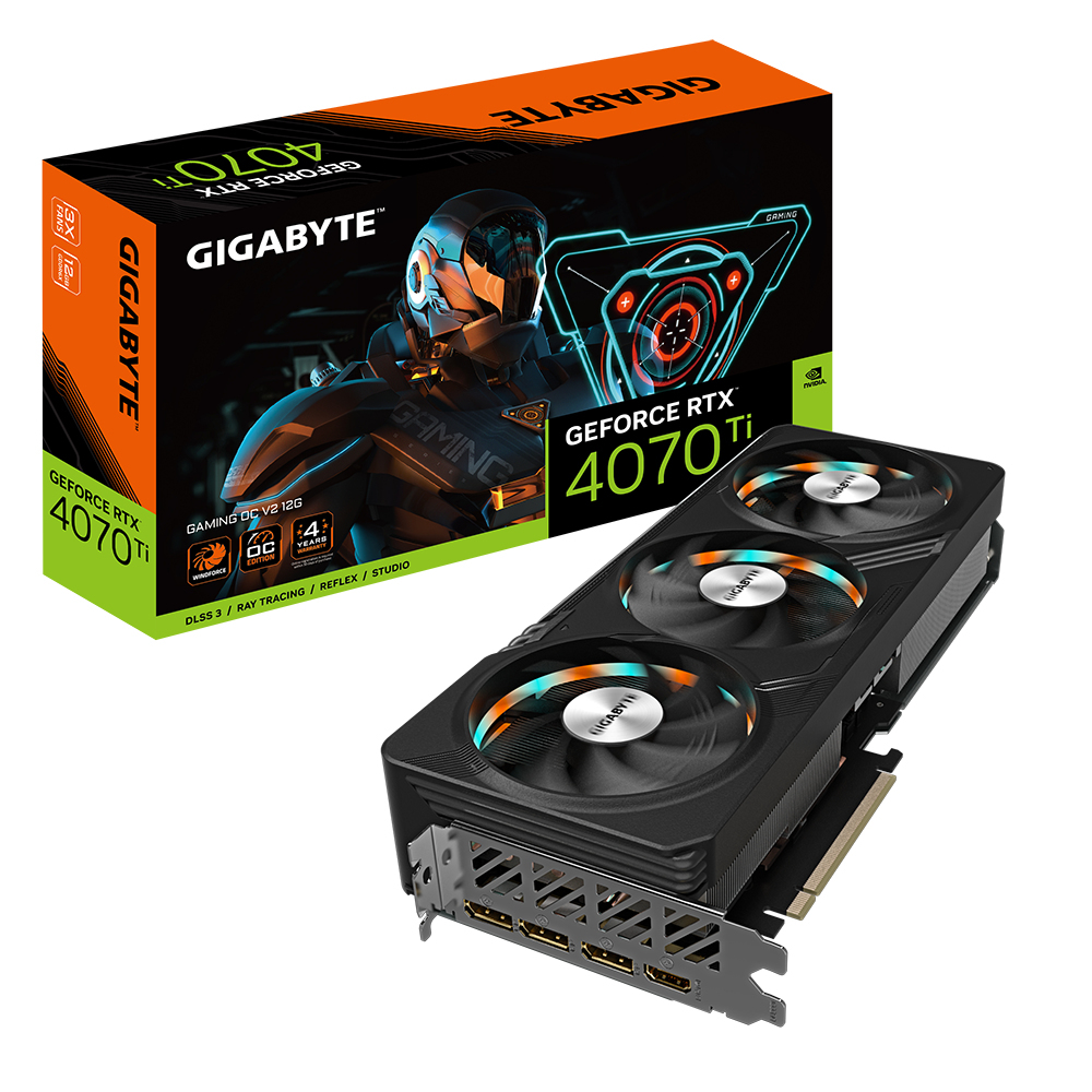 Gigabyte GeForce RTX&#173;&#173; 4070 Ti GAMING OC V2 12G