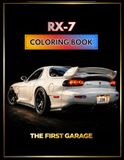 JDM RX-7 Coloring Book - 22 Detailed Illustrations – Volume 1