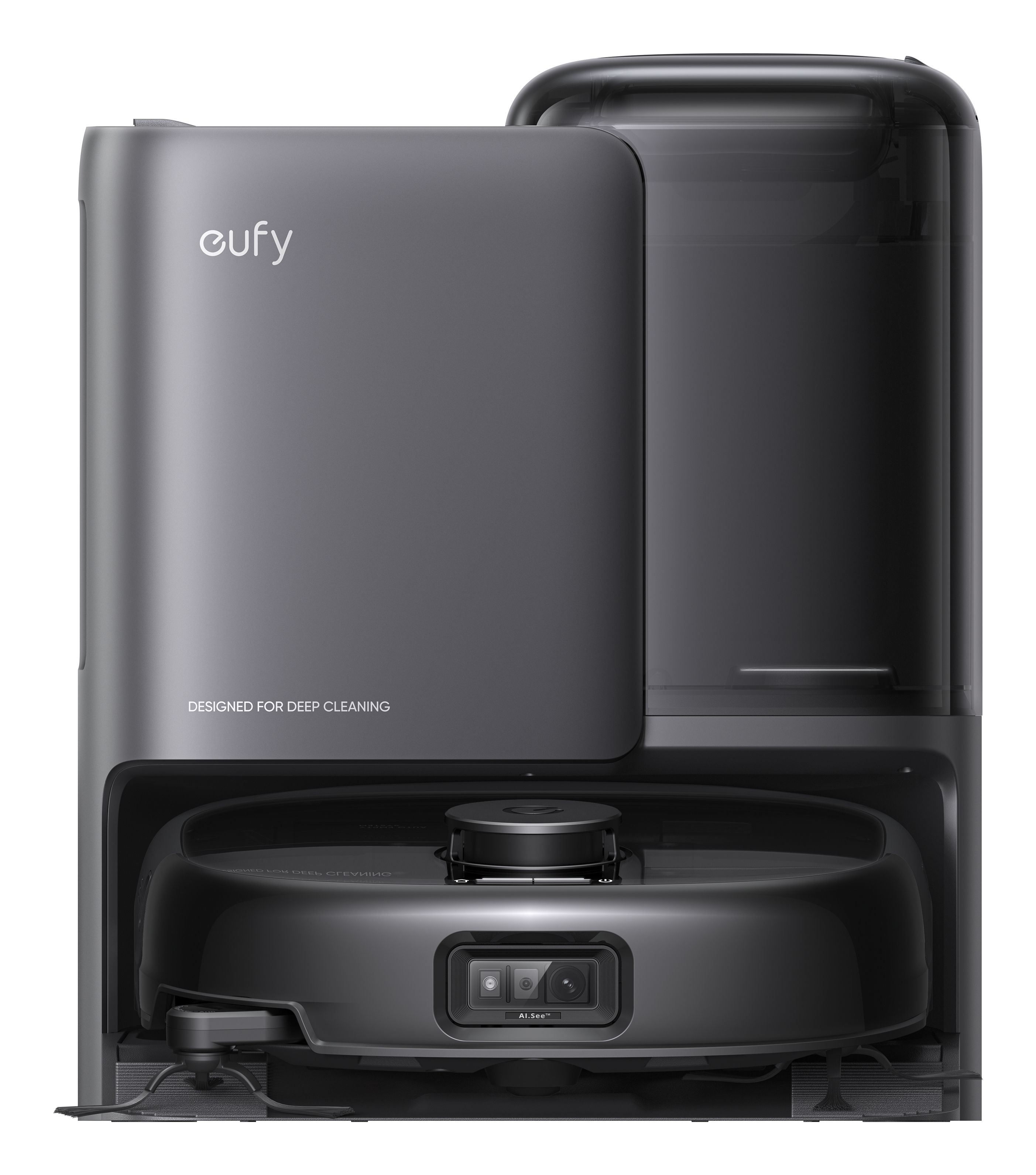 eufy Robotstofzuiger Omni E25 - HydroJet dweilsysteem - 20.000 Pa - Zwart
