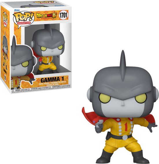 Funko Dragon Ball Super - Super Hero Gamma 1 Vinyl Figuur 1701