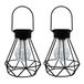Lumisky Ruby Lantern LED Lantaarn Set van 2