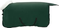 vidaXL Paardendeken - Volledig - Donkergroen - 105 cm - Polar fleece
