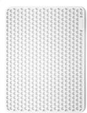 Bodo Tapis d'évier - Rectangulaire - Dessous de plat - Blanc - 30 x 40 cm