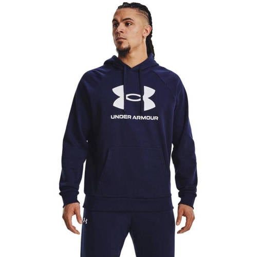Under Armour Rival Sporthoodie - Donkerblauw
