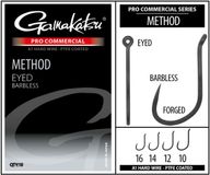 Gamakatsu Haken PRO-C Method Eyed A1 PTFE BL - Maat 14