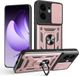 Techsuit Hoesje geschikt voor Oppo Reno13 F 4G/5G / Reno13 FS 5G - Camshield Back Cover - Roségoud