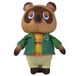 Simba Animal Crossing Tom Nook Winter Pluche figuur, zacht, 25 cm