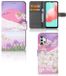 B2Ctelecom Samsung Galaxy A32 5G Telefoonhoesje met Pasjes Bird Flying