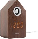 Karlsson Cuckoo LED Wekker - Donkerbruin