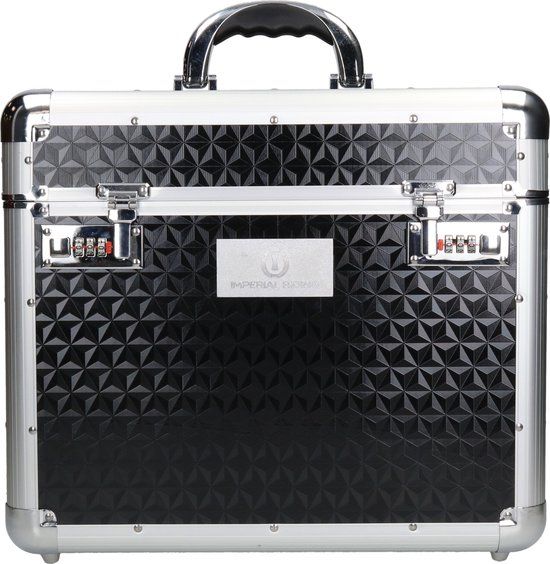 Imperial Riding Poetsbox Shiny Black - Grooming Box for Horses