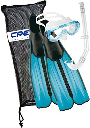 Cressi Rondinella Bag - Set met zwemvliezen, masker en snorkel - 8022983026596