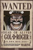 ABYSTYLE Your Decoration B.V. Poster One Piece - Wanted Gol, D, Roger 61x91,5cm