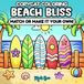 Beach Bliss CopyCat Coloring Book