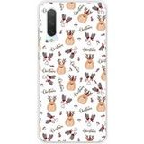 Xiaomi Mi 9 Lite bedrukt siliconen hoesje noel mignon