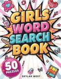 Girls Word Search Puzzle Book for Adults & Teens
