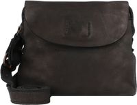 HAROLD'S Leren Schoudertas Gordeltas Submarine Shoulder- / Beltbag Black Zwart