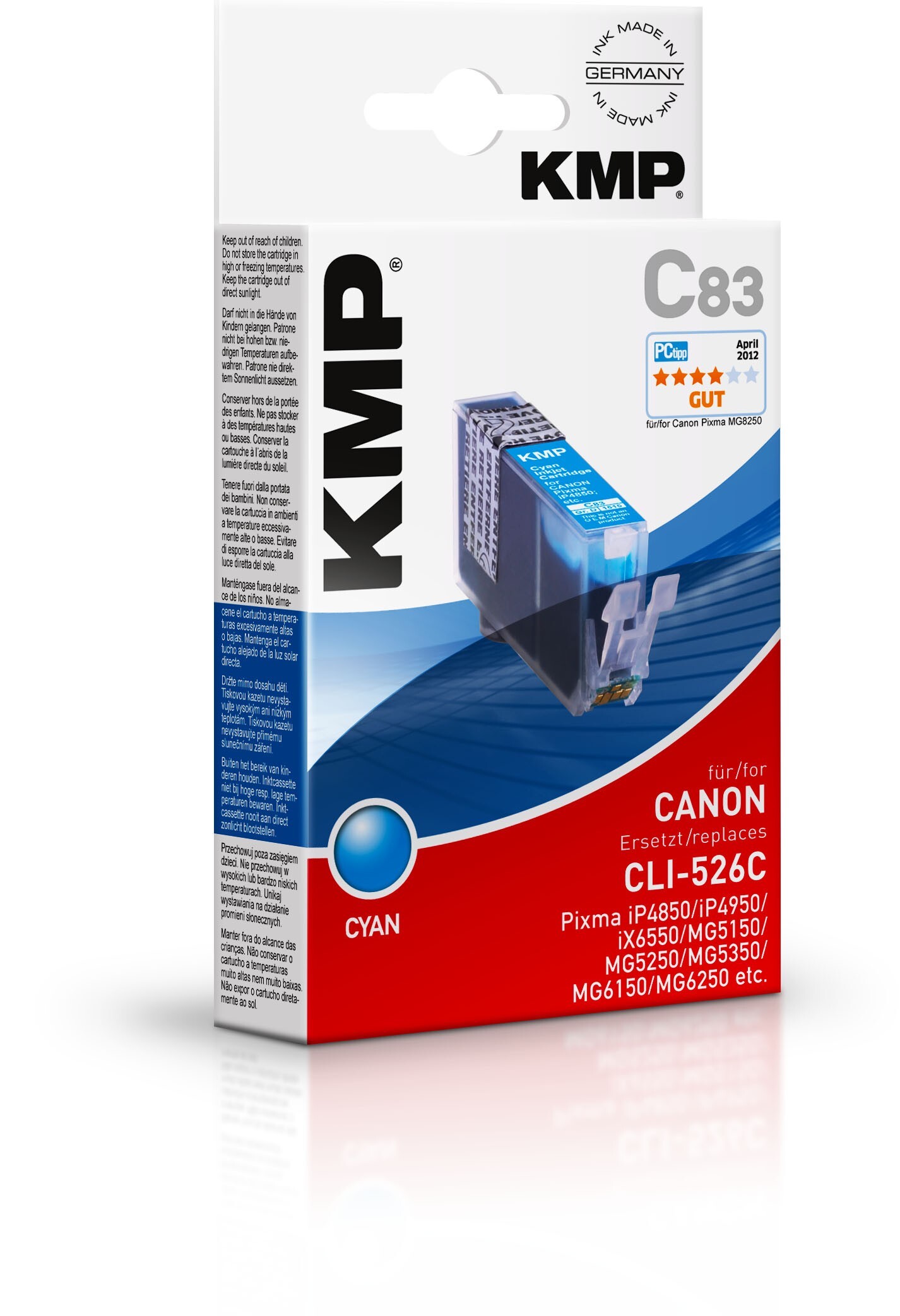 KMP C83 single pack / cyaan