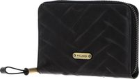 PICARD Basket 1 Zip Around Wallet Black Zwart