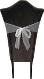 PartyDeco Tule stof op rol - Wit - 30cm x 9meter