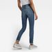 G-Star Lhana Skinny Wmn Dames Jeans 24/30 Katoen Elastomulti-ester Elastaan Faded Cascade