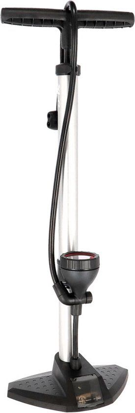 XLC PU-S05 - Voetpomp - Aluminium - Wit - 11 bar
