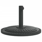 VidaXL Parasolvoet Zwart