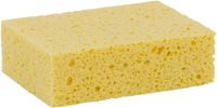 Merkloos Lifetime Clean Viscose huishoud spons - 5x - geel