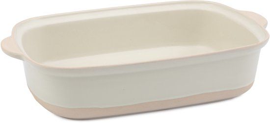 Jamie Oliver Epic Roaster Ovenschaal, Keramiek, Wit, 39 x 25 x 8 cm