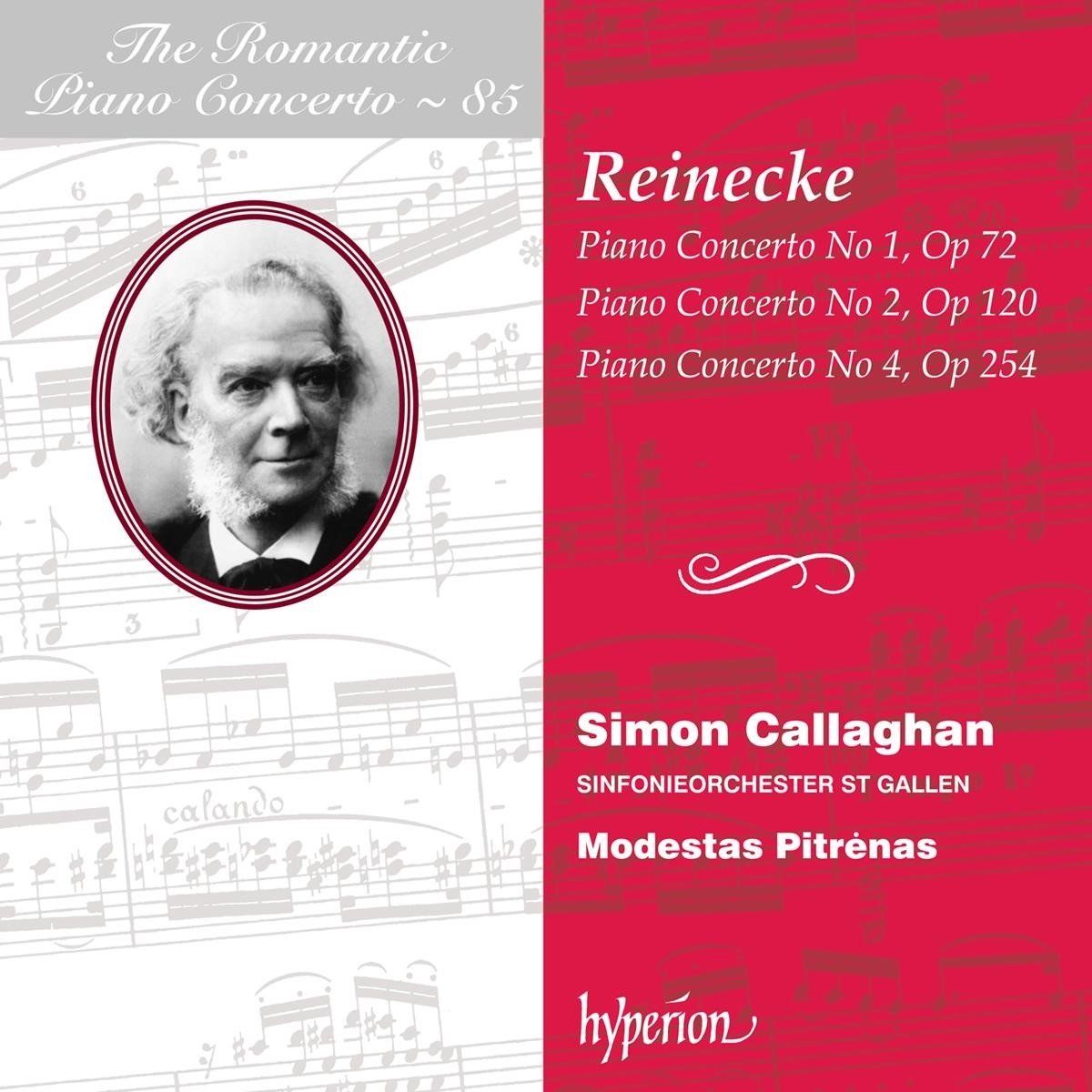 PIAS Nederland Simon Callaghan - Reinecke Piano Concertos (CD)
