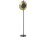 Eglo Tocina Vloerlamp - LED - 150 cm - Zwart|Goud
