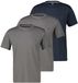 LERROS Heren t-shirt 3 pack Basic