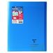 Clairefontaine Koverbook Notebook 96 pagina's met flappen - 240 x 320 mm - Seyes-papier PEFC 90 g - Blauw