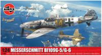 Airfix Modelbouwpakket Vliegtuigen - 17003 Messerschmitt Bf 109G-5/G-6 WWII - Duits Propellervliegtuig Plastic - 1:24 - Modelbouw