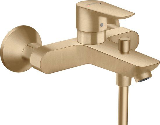 Hansgrohe Talis E - Badkraan met omstel - Brushed Bronze