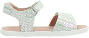 GARVALIN 262430G Argent Enfants Sandales à talon Cuir Imprimé animal Printemps/Été 2026