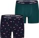 Happy Shorts Kinder Boxershorts Jongens Kerst Print 2-Pack Christmas - Maat 140