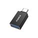 KAKU KSC-532 Adaptateur : convertisseur USB-C vers USB. OTG (On-The-Go) USB-C - USB. Noir. Convient pour le transfert de données et la recharge