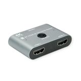 Value 4K HDMI switch, 2-voudig, bidirectioneel