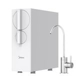 Midea MRO2489-600G 4-traps omgekeerde osmose-waterfiltersysteem met kraan, NSF-gecertificeerd, 600 g snelle stroom, verhouding 2:1 gereinigd water/afvoer