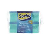 Sorbo Sorbo Schuurspons krasvrij XL 2 st - 11 5x6 5x4cm