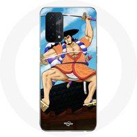 Maniacase Hoesje voor Oppo A74 Kozuki Oden One Piece Manga