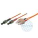 Tecline 76210 OM1 vezel LWL-kabel (62,5/125 µm, 10,0 m) oranje