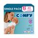 Confy Premium Couches Taille 2 Mini 3-6kg 40 pièces