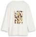 Tom Tailor - Slim fit shirt met lange mouwen en bloemenprint - Maat XXL - Whisper White