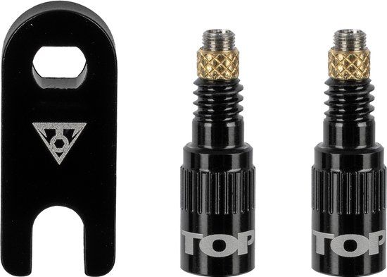 Topeak Turboflow Rapidhead Klepadapter Zilver