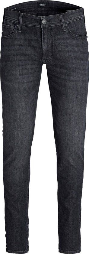 JACK & JONES Liam Original Loose Fit Jeans - Black Denim - Men's - Size 30/34