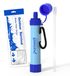 Filtre à eau Filtre à eau potable - Portable avec mousqueton - 0,01 μm - Extérieur