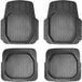 Omac Tapis De Sol De Voiture Profond Antidérapant Imperméable Compatible Avec Renault Megane